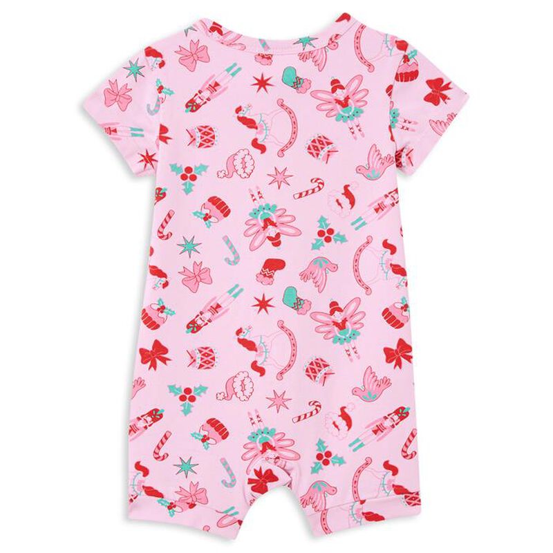 Milky Christmas Zip Romper image number 1